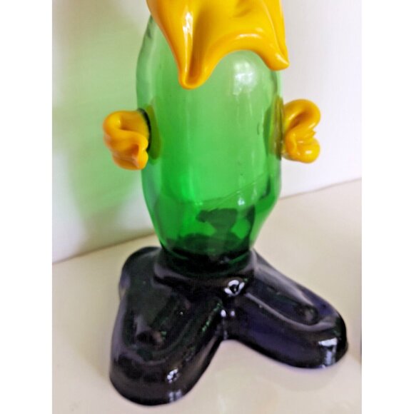 Murano Italy Multi Color Glass Circus Clowns Set of 2 - Picture 4 of 15